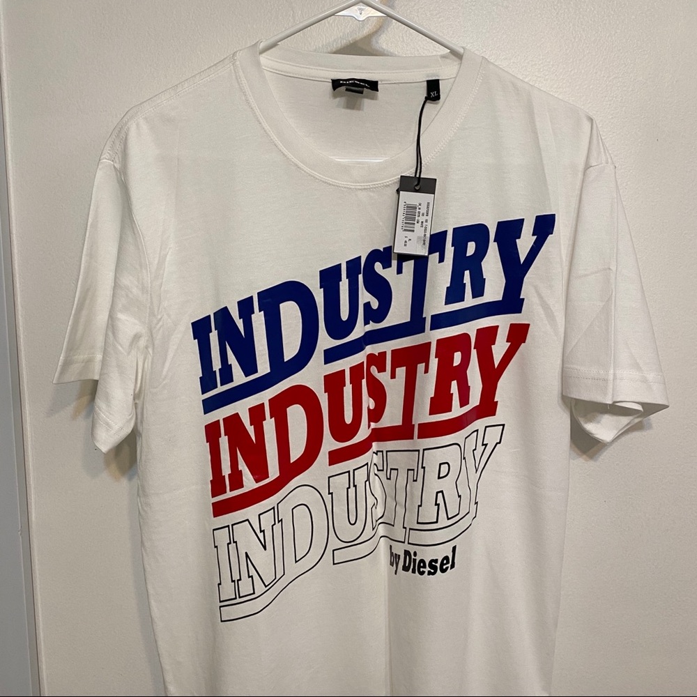 Diesel “Industry” tee-shirt Men XL (slim) NWT